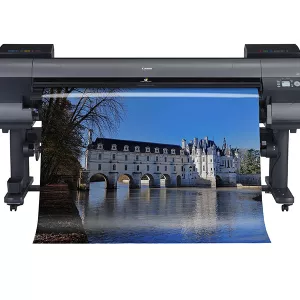 Canon iPF9400 with print from front